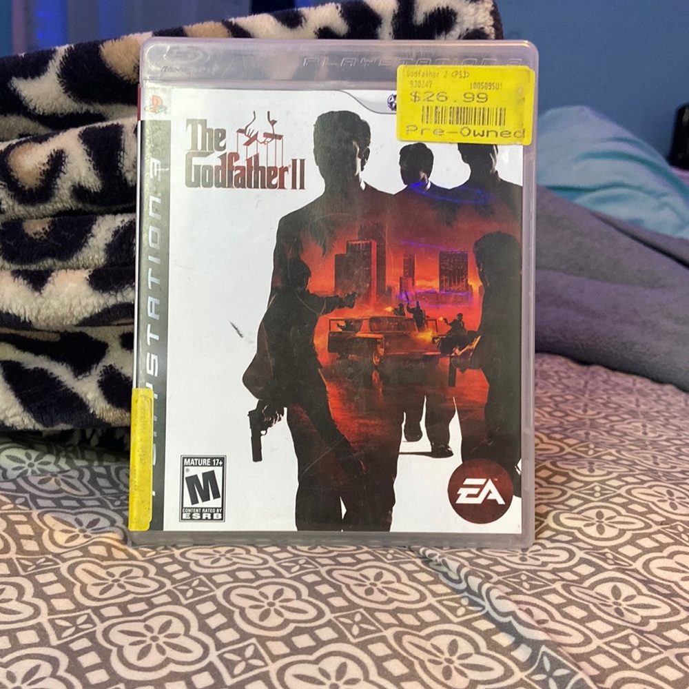 PS3 game it is called the godfather11